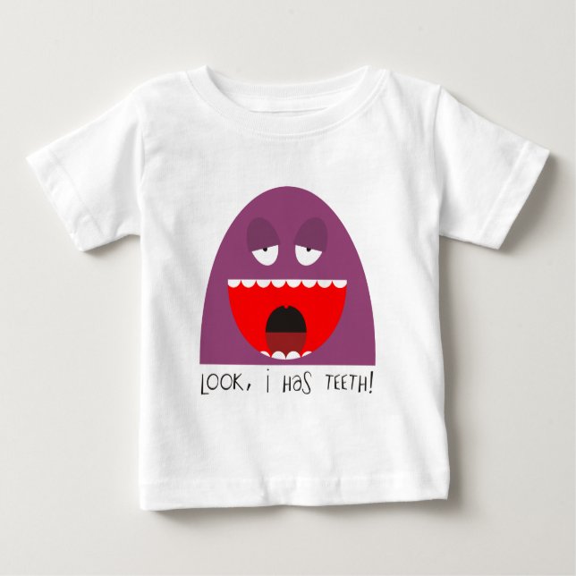 Look,  Teeth! Baby T-Shirt (Front)