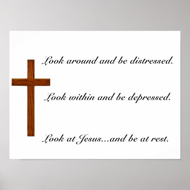 LOOK TO JESUS POSTER (Front)