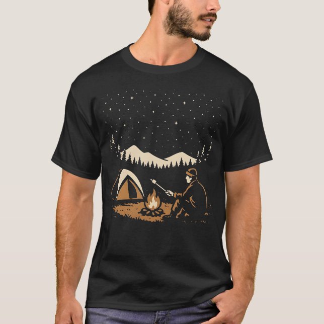 Look Up at the Night Sky T-Shirt (Front)