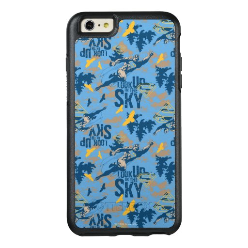 Look, up in the sky in blue OtterBox iPhone 6/6s plus case