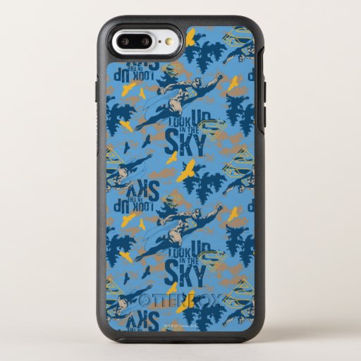 Look, up in the sky in blue OtterBox symmetry iPhone 8 plus/7 plus case