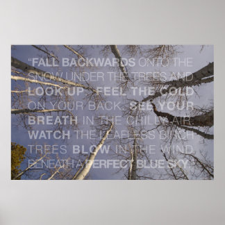 Look up poster