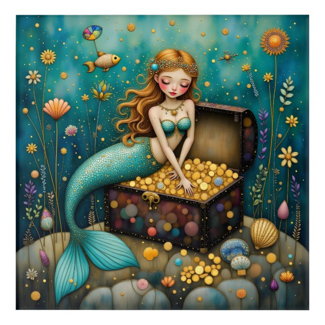 Look What I Found Acrylic Print (Front)