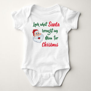 Look What Santa Brought For Xmas Baby Bodysuit