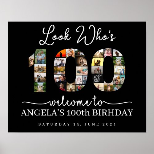 look whos 100 milestone 100th birthday photos poster