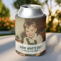 Look Who's 50 Retro Birthday Party Favor Photo