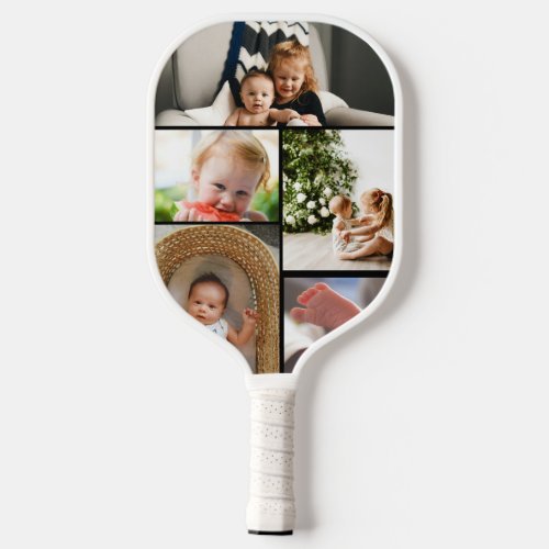 look whos 70 Customizable Photo Collage  Pickleball Paddle