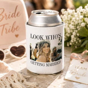 Look Who's Getting Married Photo Bachelorette Can Cooler