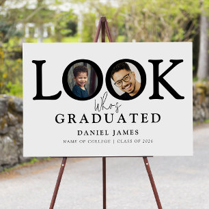 Look Who's Graduated Photo Graduation Party Foam Board