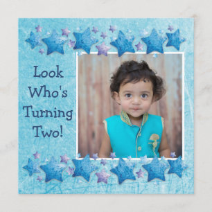 Look Who's Turning 2, First Birthday Invitation
