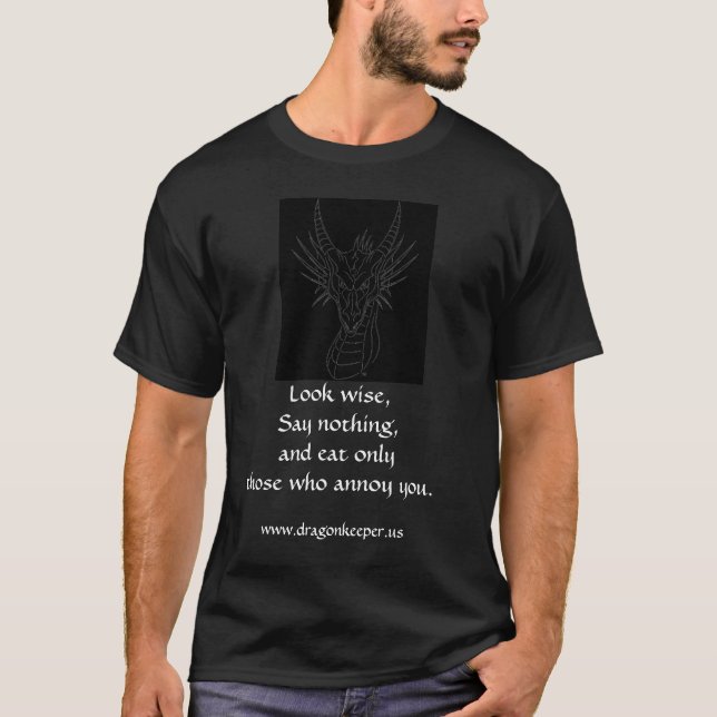Look wise dark T T-Shirt (Front)