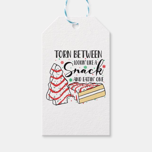 Lookin Like A Snack Gift Tags (Front)