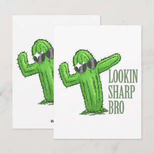 Lookin Sharp Bro Holiday Card