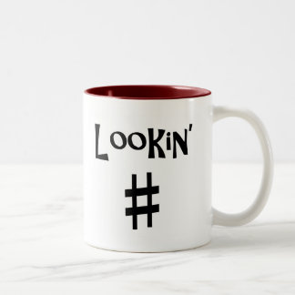 Lookin' Sharp Two-Tone Coffee Mug