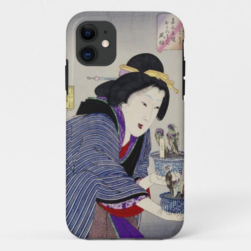 Looking as if She Wants to Change The Appearance iPhone 11 Case