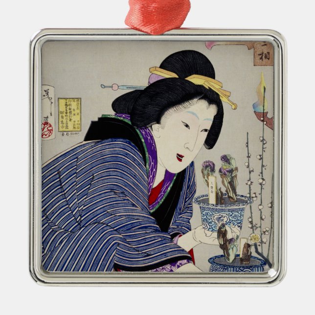 Looking as if She Wants to Change: The Appearance Metal Ornament (Front)