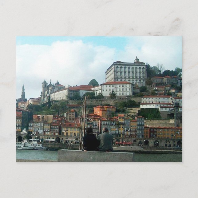 Looking at Porto Postcard (Front)