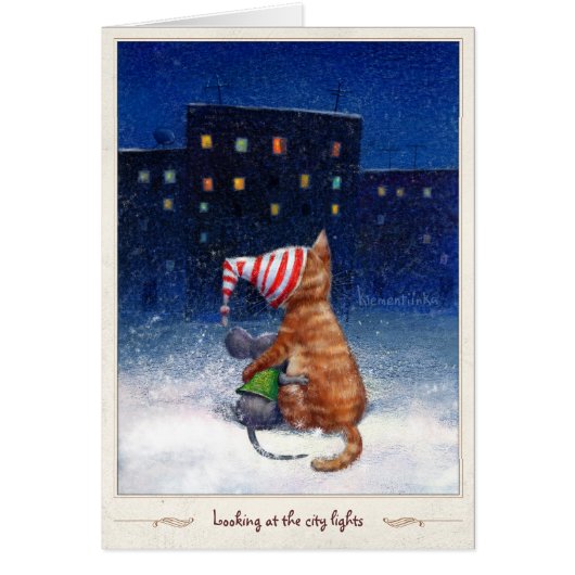 Looking at the city lights cards (Front)