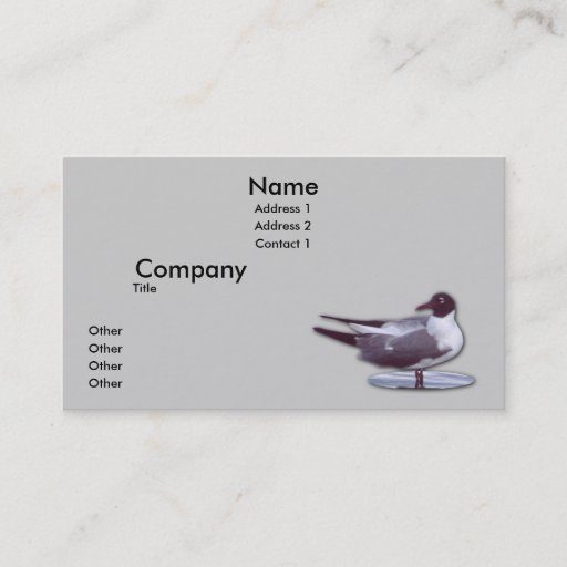 Customizable Looking back business card templates