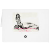 Looking Back Card (Back Horizontal)