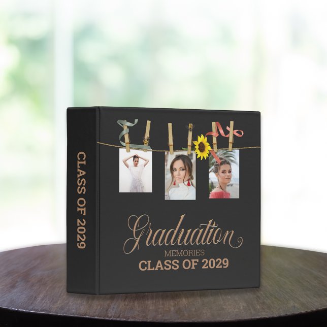 Looking Back Graduation Photo Memory Book 2 Album 3 Ring Binder (Creator Uploaded)