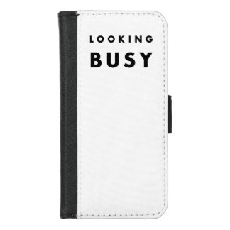 LOOKING BUSY: The Art of Appearances iPhone 8/7 Wallet Case