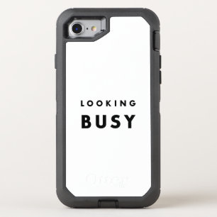 LOOKING BUSY: The Art of Appearances OtterBox Defender iPhone SE/8/7 Case