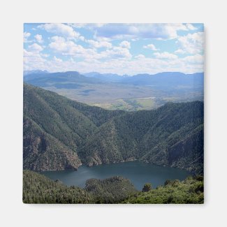 Looking Down at the Gunnison