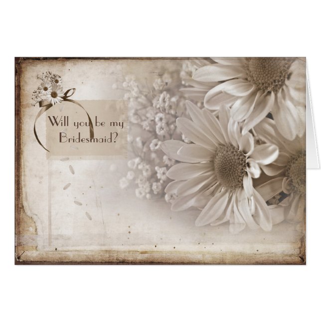 Looking  For A Bridesmaid Cards (Front Horizontal)