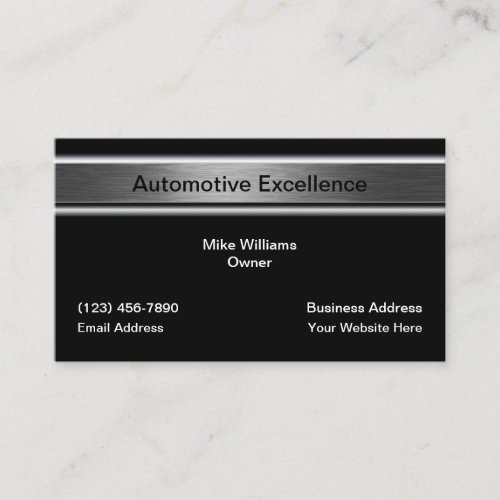 Looking For Cool Automotive Business Cards