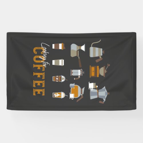 Looking for Delicious Coffee Drink Banner