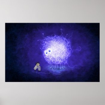 Looking For Higgs Boson (fluorescent Version) Poster by vladstudio at Zazzle
