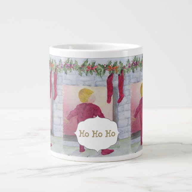 LOOKING FOR SANTA GIANT COFFEE MUG (Front)