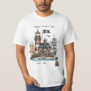 Looking for Treasure, Happy Father's Day T-Shirt