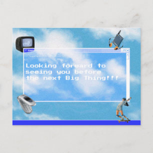 Looking Forward Windows95 Computer Theme Postcard