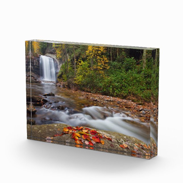 Looking Glass Falls Pisgah National Forest Photo Block (Right)