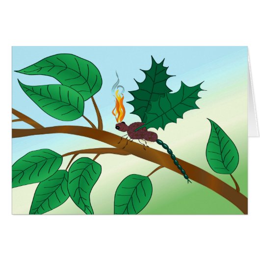 Looking Glass Insects - Snapdragon-Fly Cards (Front Horizontal)