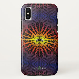 Looking Glass Mandala ( Rainbow ) iPhone X Case