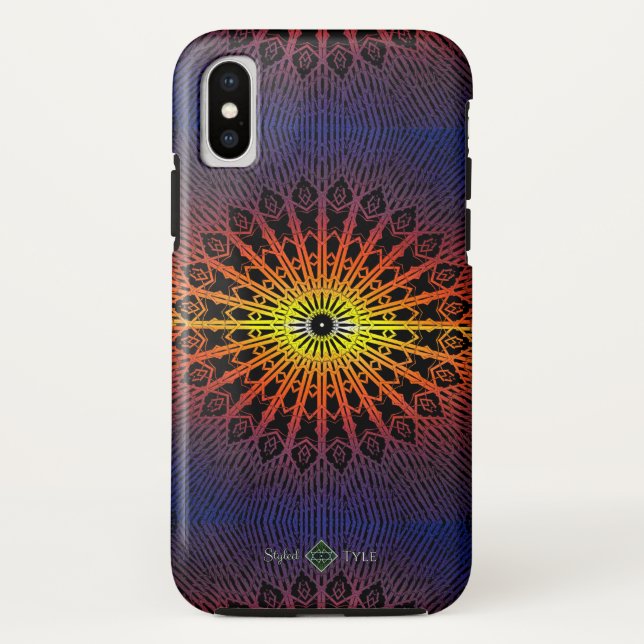 Looking Glass Mandala ( Rainbow ) Case-Mate iPhone Case (Back)