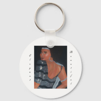 Looking Good African American Keychain 1