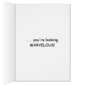 LOOKING GOOD- HUMOR W/DOG/BLACK-RIM GLASSES (Inside (Right))