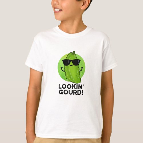 Looking Gourd Funny Veggie Puns  T_Shirt