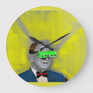 Looking into the future large clock