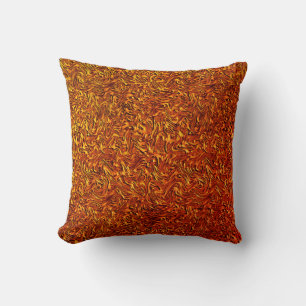 Looking like coral tones textured of wall throw pillow