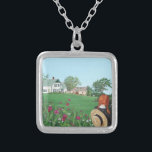 Looking on with Love-Anne of Green Gables Necklace<br><div class="desc">"Looking on with Love" - Anne of Green Gables, PEI This is a Reproduction of my original Acrylic Painting on Canvas 16x20. "Looking on with Love" was inspired by the novel "Anne of Green Gables' by Canadian author Lucy Maud Montgomery in 1908. It recounts the adventures of Anne Shirley, an...</div>