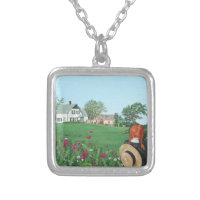 Looking on with Love-Anne of Green Gables Necklace