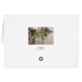 Looking Out at the Canal Cards (Back Horizontal)