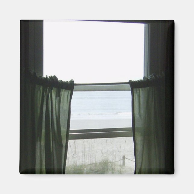 Looking Out At The Sea Magnet (Front)