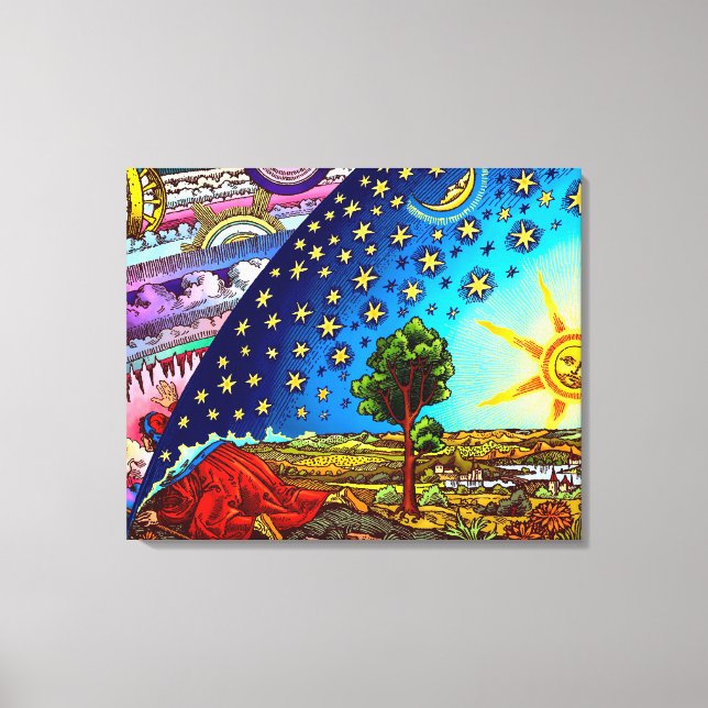 Looking Out From Under the Dome Canvas Print (Front)