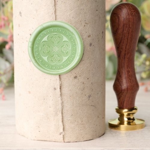 Looking Over a Clover Wax Stamp
